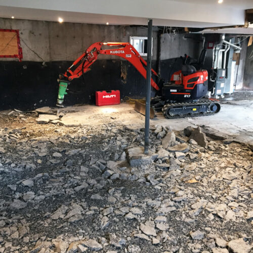 Fondasec Excavation - Demolition - P01