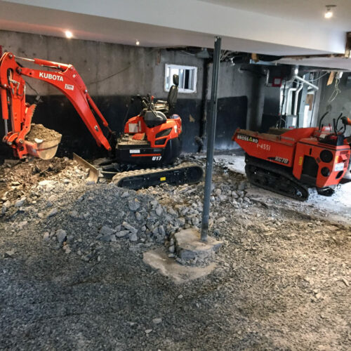 Fondasec Excavation - Pyrite Removal - Enlevement de Pyrite - P02